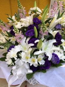 御法事用のお花を　台東区　浅草へお届けいたしました｜「ふじフラワー」　（東京都台東区の花キューピット加盟店 花屋）のブログ