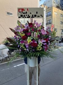 「日本最古の地下街」浅草地下商店街さまへ　御開店の御祝のスタンド花をお届けいたしました♪｜「ふじフラワー」　（東京都台東区の花キューピット加盟店 花屋）のブログ
