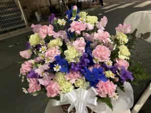 御供のアレンジメント花を台東区西浅草へお届けいたしました｜「ふじフラワー」　（東京都台東区の花キューピット加盟店 花屋）のブログ