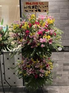 PARCO_ya 上野さまへ　御開店の御祝に　御祝のスタンド花をお届けいたしました♪｜「ふじフラワー」　（東京都台東区の花キューピット加盟店 花屋）のブログ