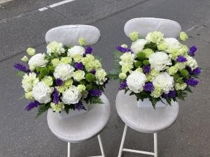 御供のアレンジメント花を台東区浅草橋へお届けいたしました。｜「ふじフラワー」　（東京都台東区の花キューピット加盟店 花屋）のブログ