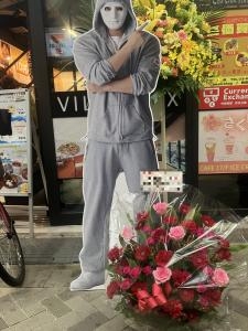 ラファエルさまへ　御開店の御祝に　御祝のアレンジメント花をお届けいたしました♪｜「ふじフラワー」　（東京都台東区の花キューピット加盟店 花屋）のブログ