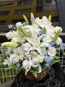 台東区　蔵前へ　御供のお花をお届けいたしました。｜「ふじフラワー」　（東京都台東区の花キューピット加盟店 花屋）のブログ