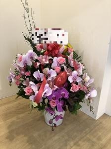 浅草花劇場さまへ　御祝のアレンジメント花を配達いたしました♪｜「ふじフラワー」　（東京都台東区の花キューピット加盟店 花屋）のブログ