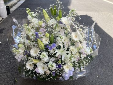 台東区浅草へ　御供のアレンジメント花をお届けいたしました。｜「ふじフラワー」　（東京都台東区の花キューピット加盟店 花屋）のブログ