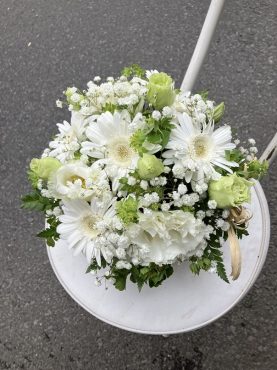 台東区　西浅草へ　御祝のアレンジメント花を配達いたしました♪｜「ふじフラワー」　（東京都台東区の花キューピット加盟店 花屋）のブログ