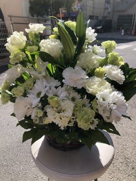 台東区　竜泉へ　御供のお花を配達いたしました。｜「ふじフラワー」　（東京都台東区の花キューピット加盟店 花屋）のブログ